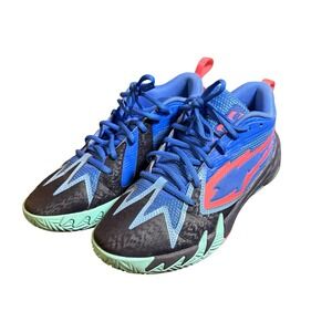 Puma MB.04 LaMelo Ball Basketball Shoes Blue Black Red 310416-06 Mens 7